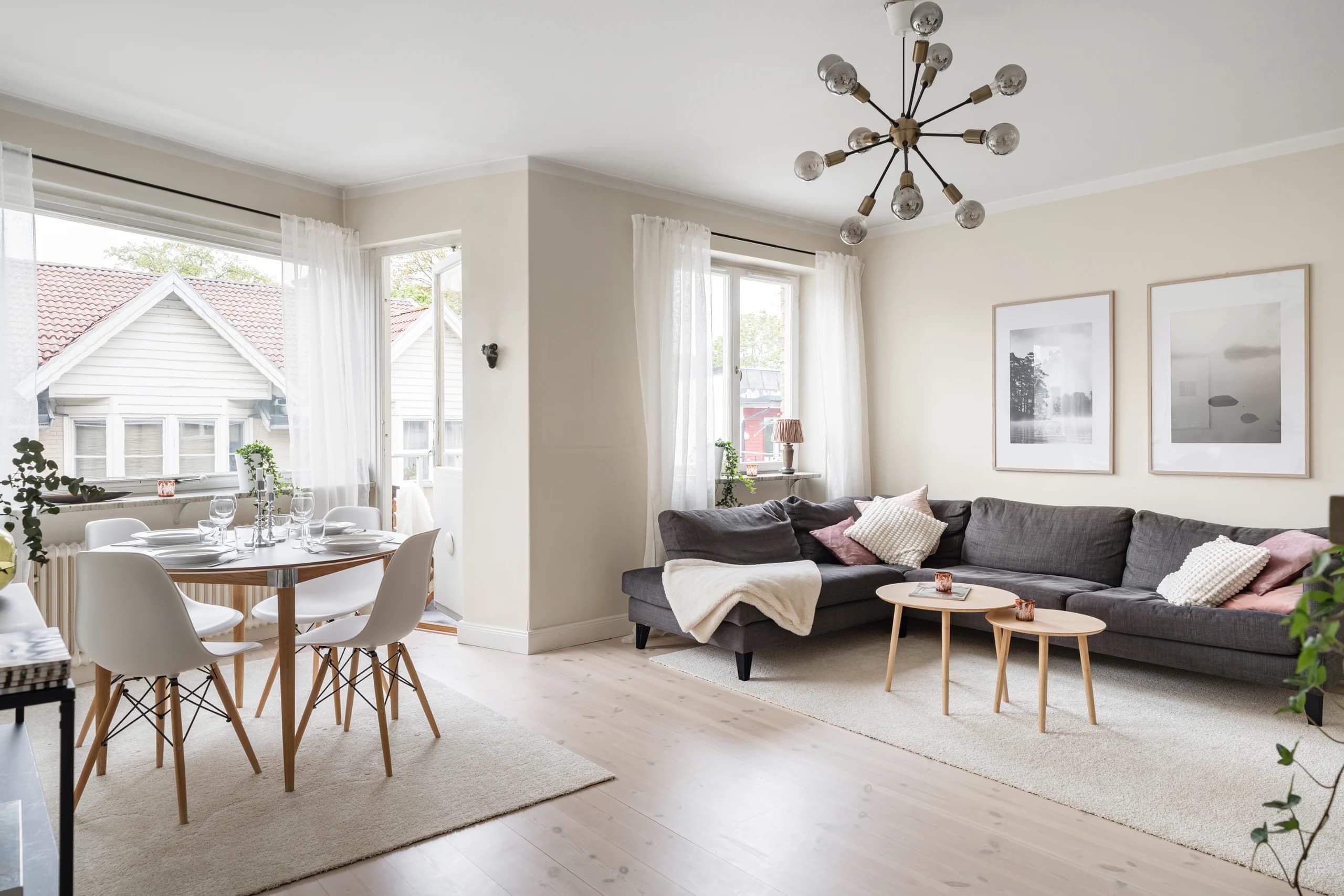 Ljus lägenhet i centrala Vaxholm