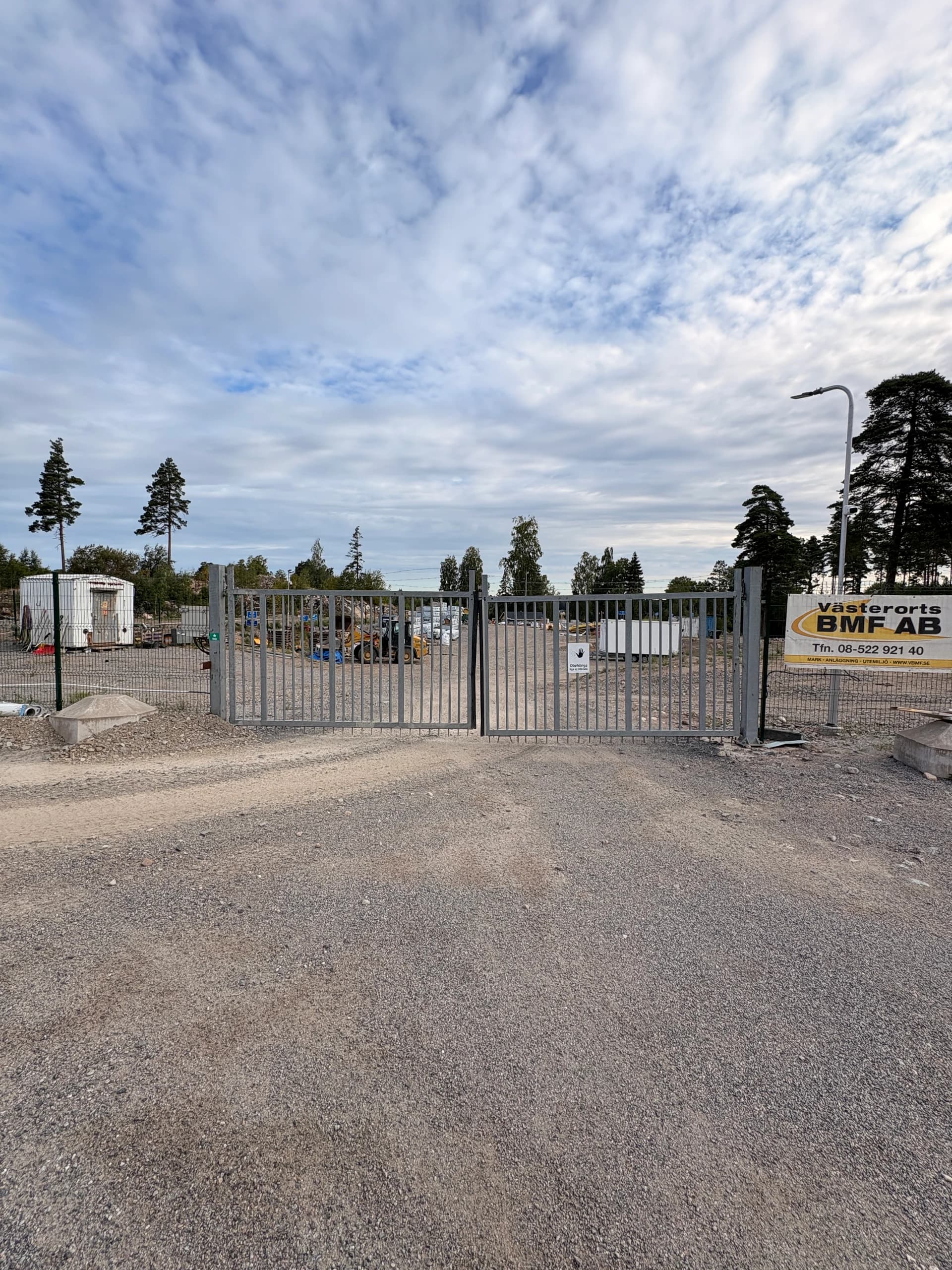 Uppställningsyta Ledinge Trafikplats
